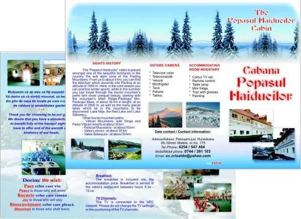 Pliante și fluturași, exemplu 6 din portofoliul FOCUS